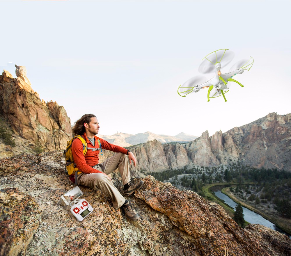AdultToysSYMAX5HWrcdronehubschrauberTarantulaFPV24GHzPressureFour-axishigh-definitioncamerawithWIFIHDCamera-32797564354